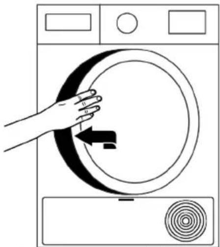 BEKO BM3T3823BNL - Préparation du seche-linge - 3
