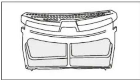 BEKO BM3T3824W - Pluizenfilter (interne en externe filters) / Reiniging van de binnenzijde van de deur - 5