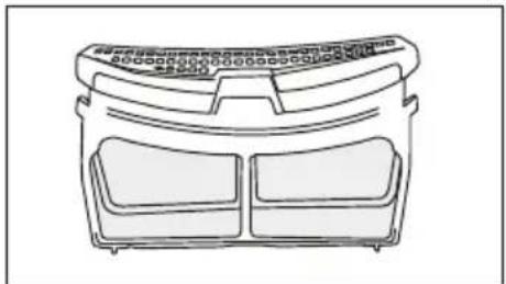 BEKO BM3T3824W - Filtres à fibres (filtres internes et externes) / Nettoyage de la surface intérieure de la porte de chargement - 4