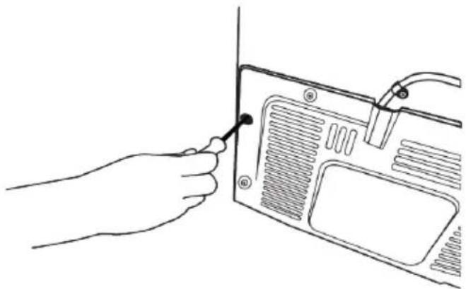 BEKO GN163243XBN - Fixation des cales en plastique - 4