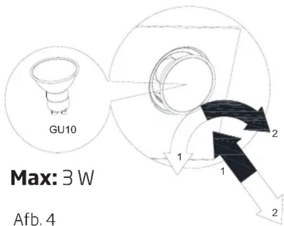 BEKO HCA 62420 B - De lamp verwangen - 1
