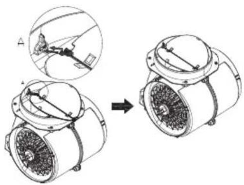 BEKO HCA 62420 B - Changing of Carbon Filter (Air Circulation Mode) - 2