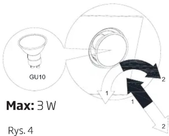 BEKO HCA 62420 B - Wymiana lampy - 1
