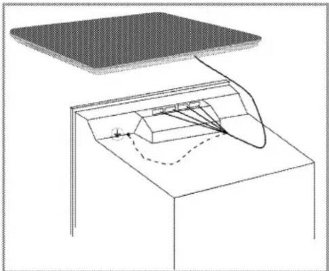 BEKO EH 9610 XHN - Vue de derrière (orifices de raccord) - 4