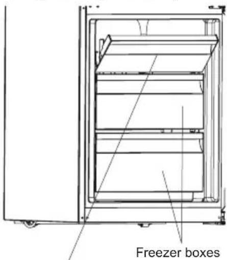SHARP SJ-NBA34IHXPD-ES - The Freezer Box - 2