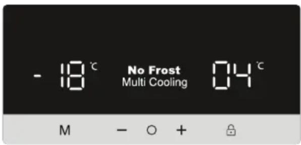 SHARP SJ-NBA34IHXPD-ES - Temperature Settings - 1