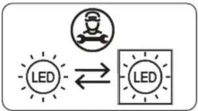 SHARP SJ-NBA34IHXPD-ES - Replacing LED Lighting - 2