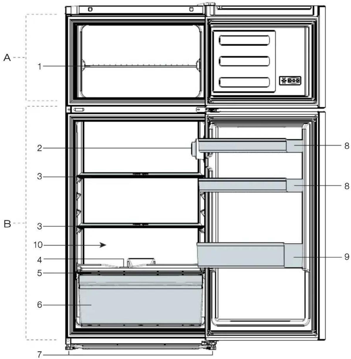 BEKO RDSA180K20S - Your refrigerator - 1
