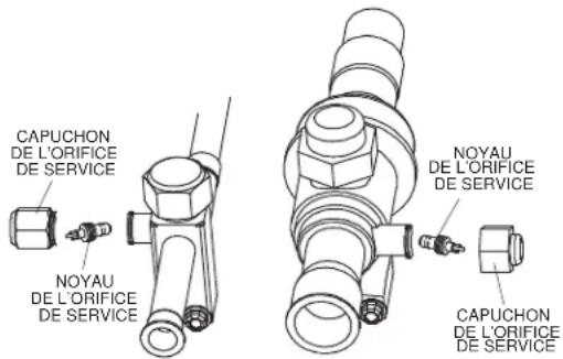 HAIER 1U24T3PS1HE - RETRAIT DU CAPUCHON ET DU NOYAU - 3
