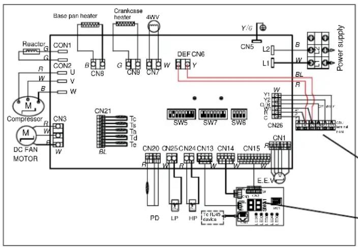 HAIER 1U24T3PS1HE - Outdoor Unitary Control - 1