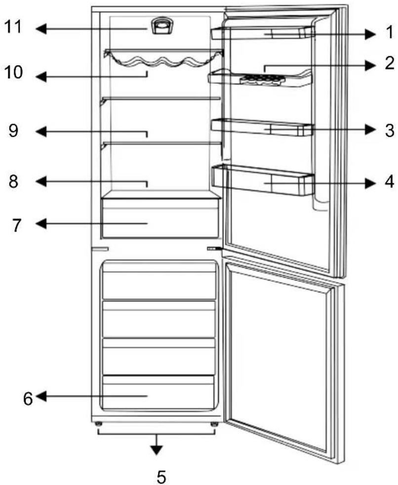 BEKO RCHE300K40SN - Ihr Kühlschrank - 1