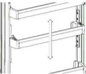 SHARP SJ-NBA42IHWC-ES - Prateleira de porta Adapti-Lift (Em alguns modelos) - 2