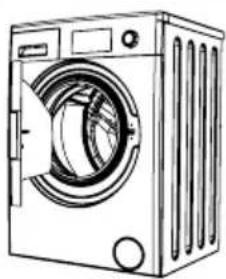 SHARP ES-NFL214CWDA-FR - Insertion du linge dans la machine - 1
