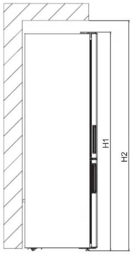 SHARP SJ-FBA09ITXPE-ES - Dimensoes - 1