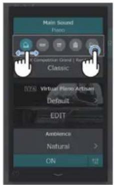 KAWAI Novus NV12 - Paramètres du son principal - 1