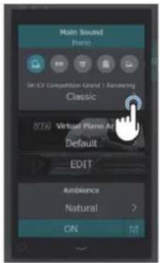 KAWAI Novus NV12 - Paramètres du son principal - 2