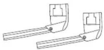 Deryan Evy V2 - Front adapters - 1