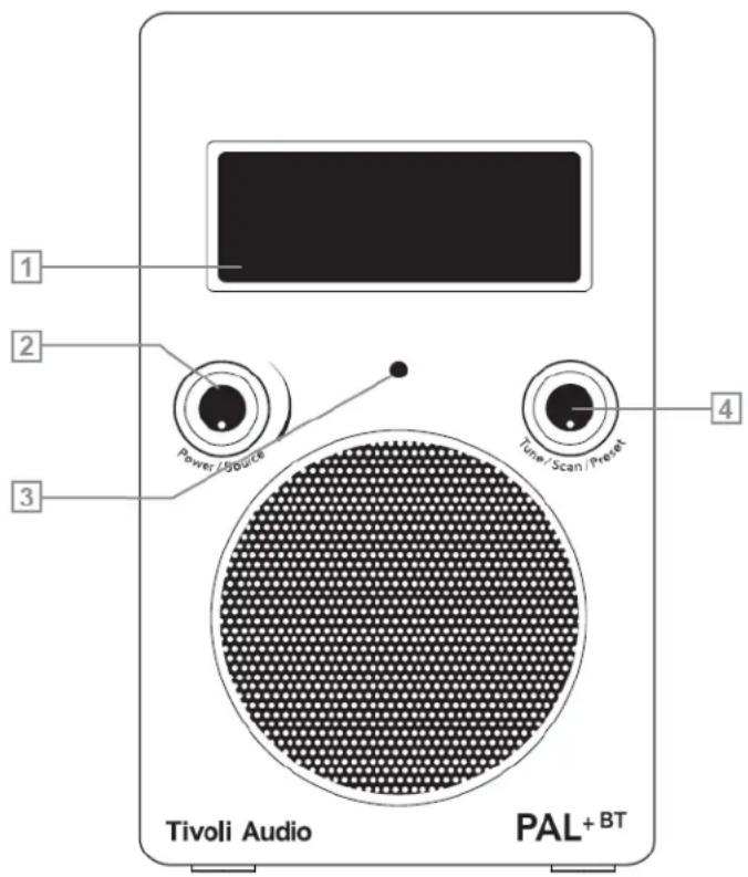 TIVOLI AUDIO PAL+ BT (Gen 3) - Gids voor Functies - 1