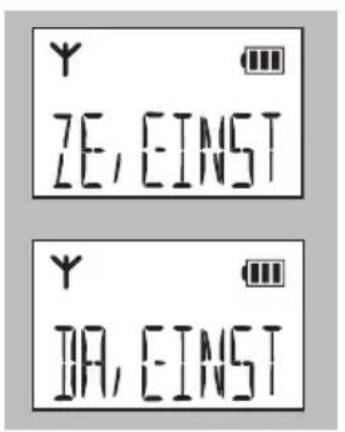 ALECTO FX-6020 - EINSTELLEN ZEIT UND DATUM: - 2