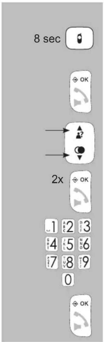 ALECTO FX-6020 - ANMELDEN HANDSETS: - 1
