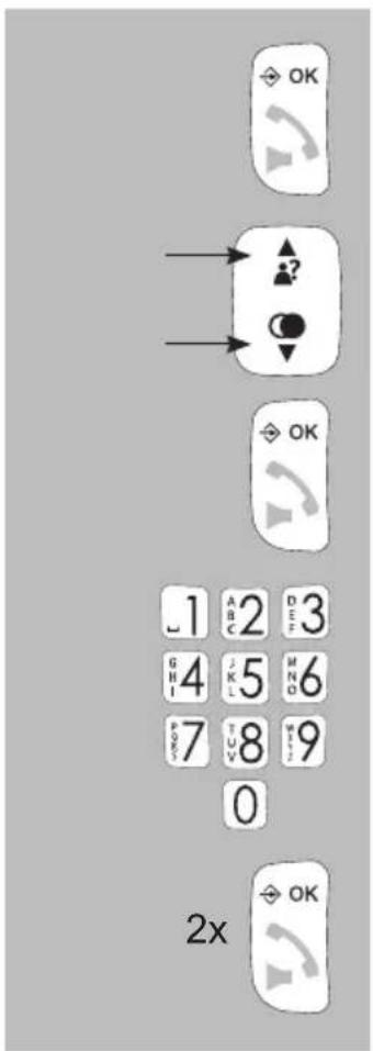 ALECTO FX-6020 - MENU VOOR RESET VOORKEUREN: - 1