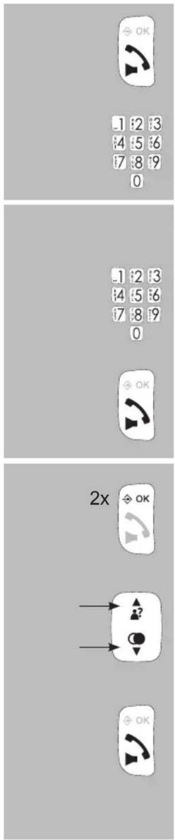 ALECTO FX-6020 - DIALLING NUMBERS: - 1