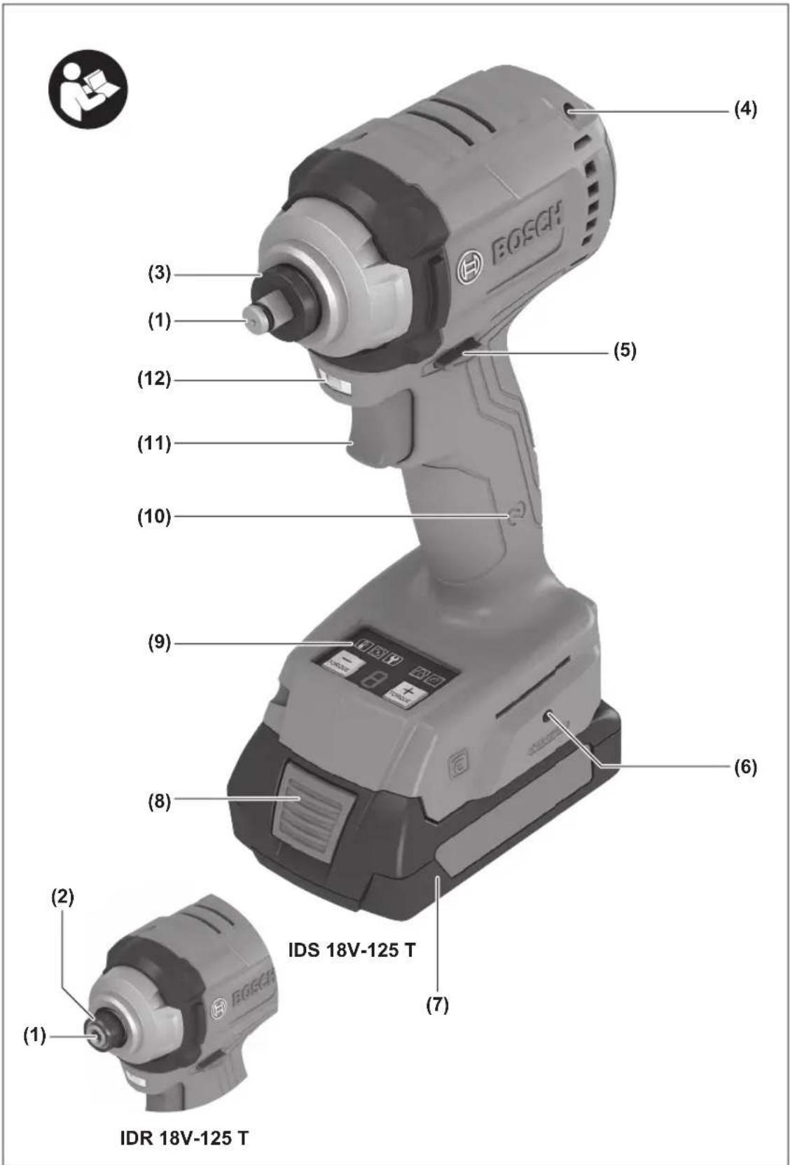 BOSCH IDR 18V-125 T Professional - 2