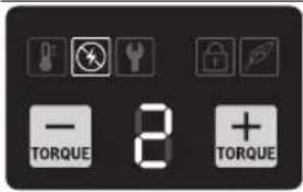 BOSCH IDS 18V-125 T Professional - Selección del nivel de par de giro - 2
