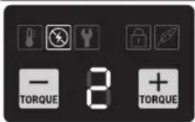 BOSCH IDS 18V-125 T Professional - Selección del nivel de par de giro - 3