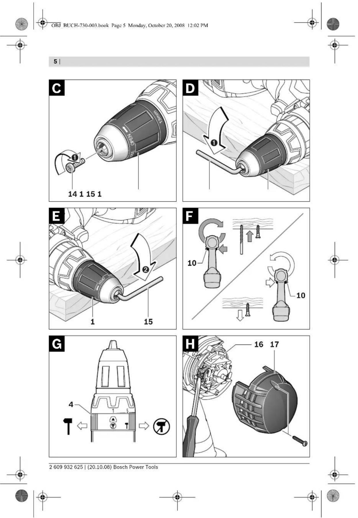 BOSCH GSB 14.4 VE-2-LI Professional - 5