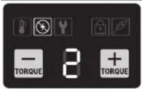 BOSCH IDS 18V-650 T Professional - Indicator (Antarmuka Pengguna) Deskripsi Arti - 2