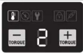 BOSCH IDS 18V-650 T Professional - Indicação (interface de utiliser) Descrição Significado - 1