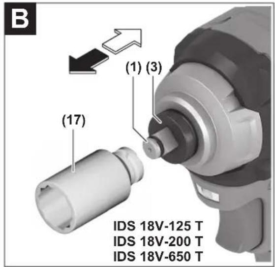 BOSCH IDS 18V-650 T Professional - 8