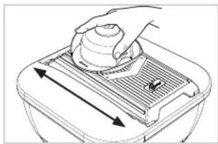 GENIUS Nicer Dicer Chef Professional - Nastavenie hrúbky rezu - 3