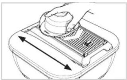 GENIUS Nicer Dicer Chef Professional - Vaste schaaf/Multischaaf - 2