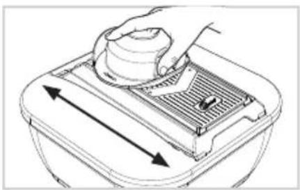 GENIUS Nicer Dicer Chef Professional - Fester Hobel/Multihobel - 2
