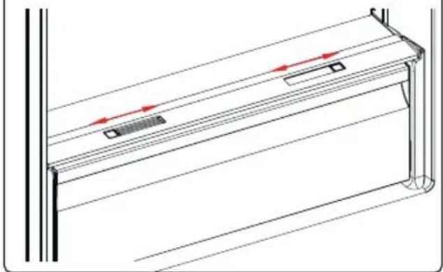 SHARP SJ-LE300E2XS-EU - Manopola del fresco (In alcuni modelli) - 1