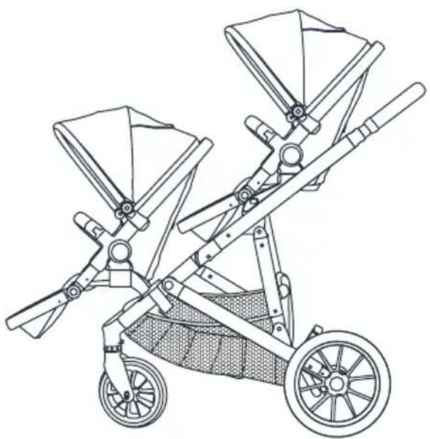 Deryan Evy V2 Seat - PRAM CONFIGURATIONS - 4