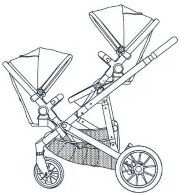 Deryan Evy V2 Seat - PRAM CONFIGURATIONS - 3