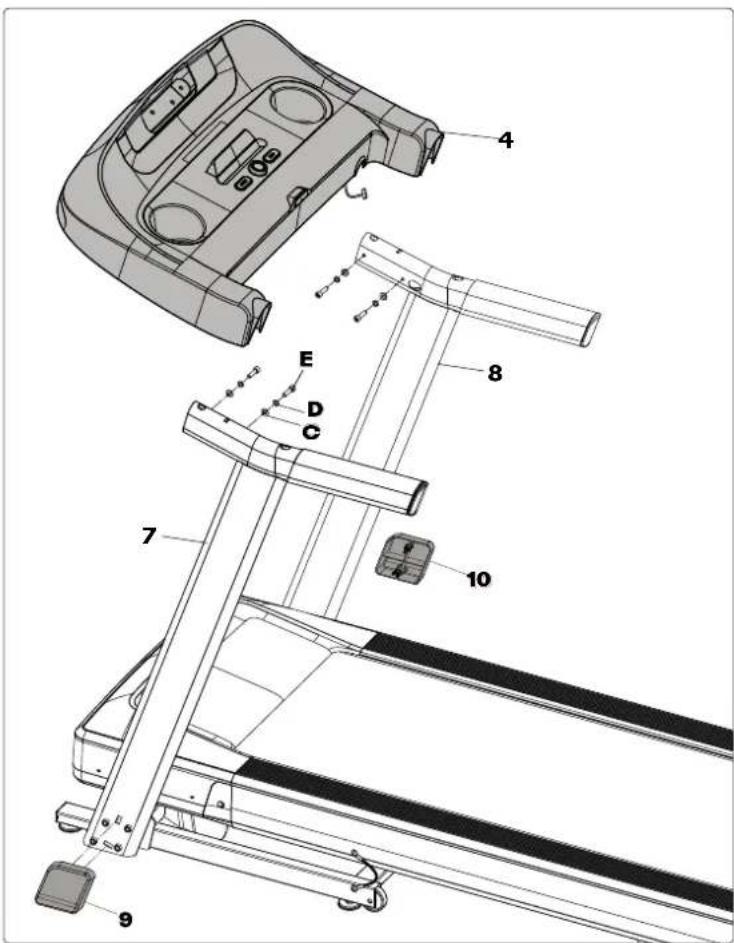 BOWFLEX T6 Treadmill - PASO 1 - 5