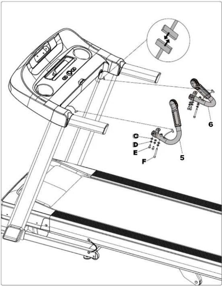BOWFLEX T6 Treadmill - STEP 1 - 6