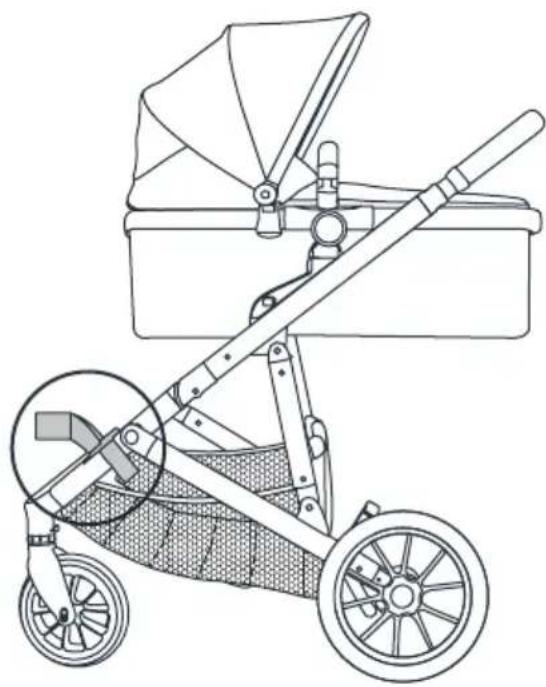 Deryan Carry Cot - TANDEM ASSEMBLY - 1