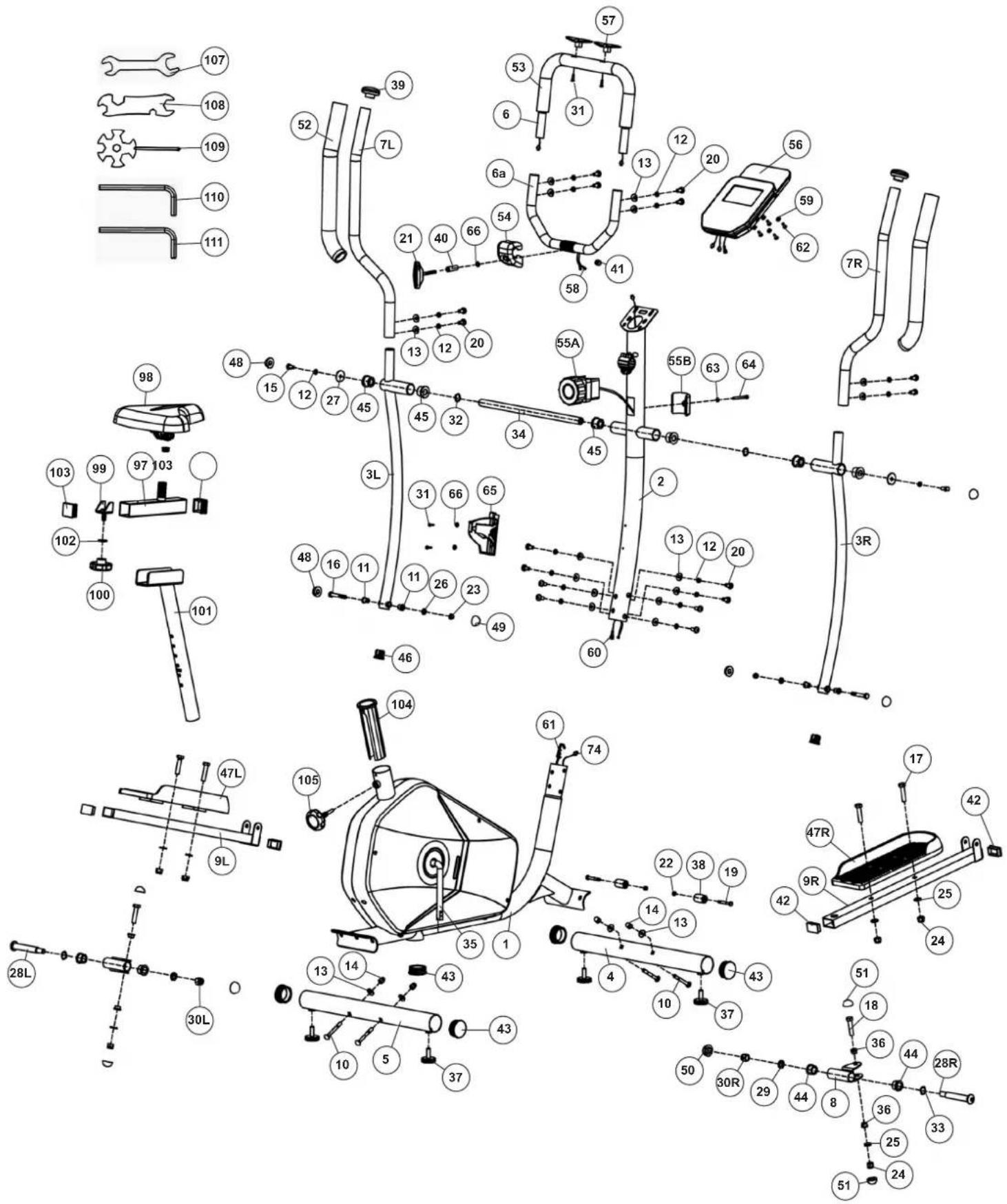 Christopeit CT6 - POZNÁMKY - 1