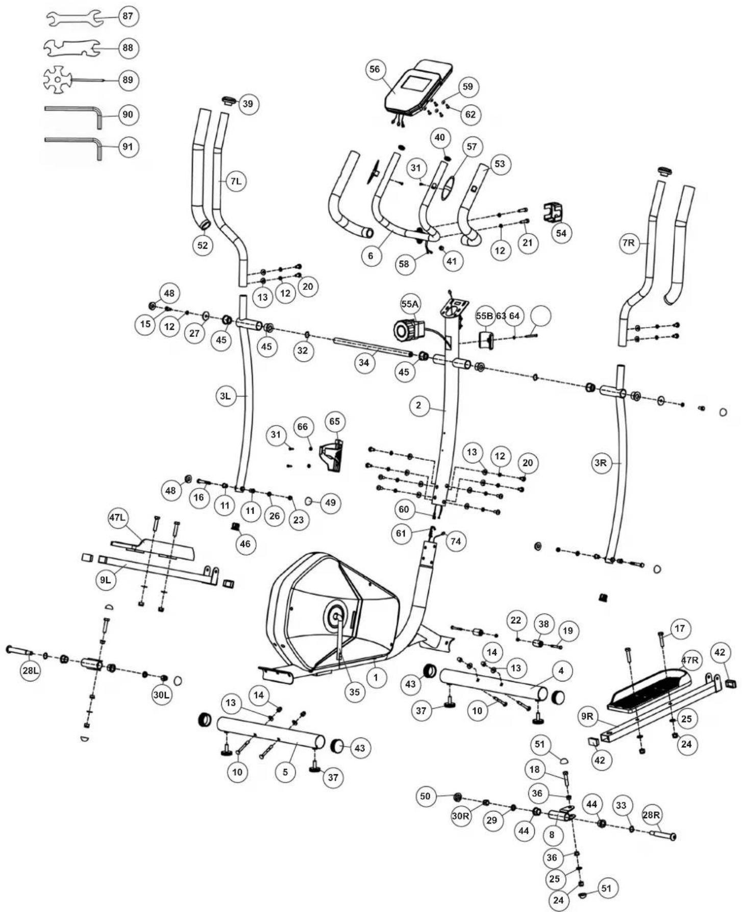 Christopeit CT5 - POZNÁMKA - 1