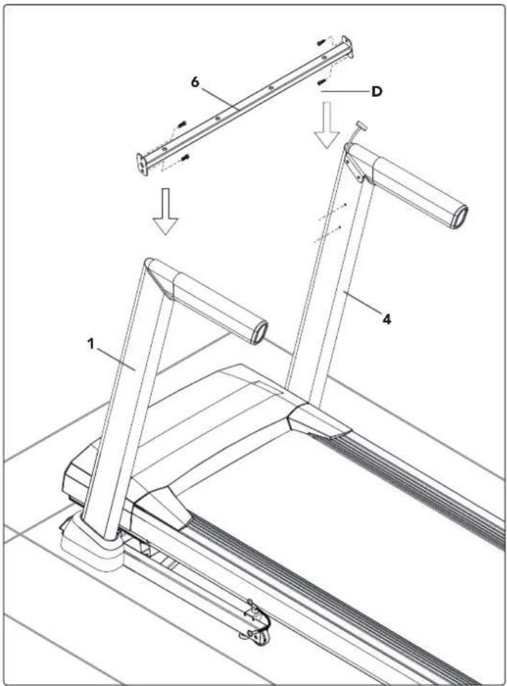 BOWFLEX T8.5J Treadmill - ASSEMBLAGE ÉTAPE 1 - 3