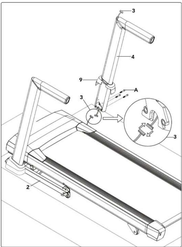 BOWFLEX T8.5J Treadmill - PASO 1 DE MONTAJE - 2