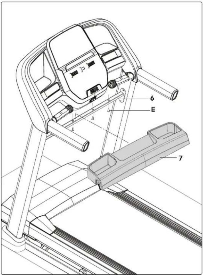 BOWFLEX T8.5J Treadmill - PASO 4 DE MONTAJE - 4