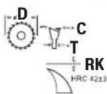 BOSCH GTS 18V-70 Professional - Symbols and their meaning - 8