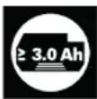 BOSCH GTS 18V-70 Professional - Akun asentaminen - 1