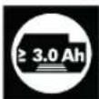 BOSCH GTS 18V-70 Professional - Akünün yerleştirilmesi - 1